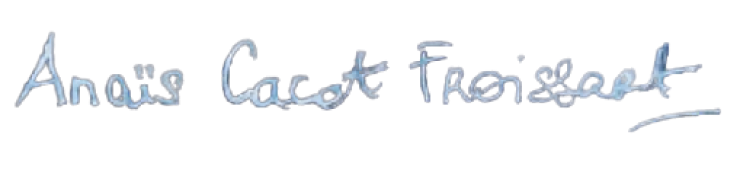 Signature Anaïs Cacot Froissart